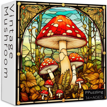 Puzzle di funghi vintage puzzle 1000 pezzi